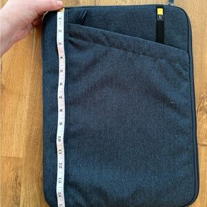 Denim laptop case